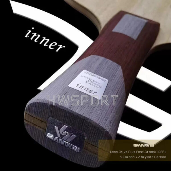 f58a6a8233262237 SANWEI 75 INNER Table Tennis Blade 5 Wood 2 ALC Carbon Ping Pong Blade for Loop Driving Plus Fast Attack