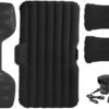 Luxury Air Mattress Car Sleeping for Jeep Wrangler JL Unlimited/Wrangler 4XE/MK4, 3 Min Fast Blow up, Inflatable Car Air Mattress Back Seat Bed for Home Car Travel Camping,D Grey
