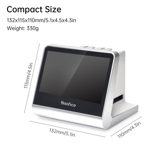 f5a4eb4b5e2391a9 Film and Slide Scanner for 135 Film(36*24mm)/126KPK /110 Film/Super8/ Monochrome/Slide to Digital JPEG Photos 5'' Screen 16GB