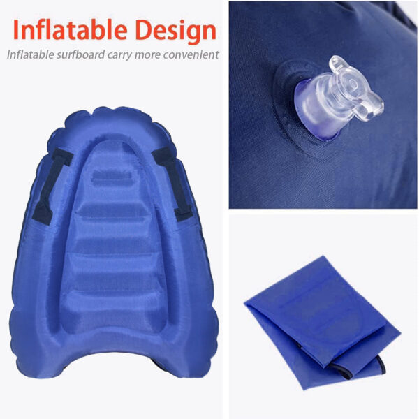 1pc Oxford Cloth Iatable Bed Surfboard Swimming ating Row