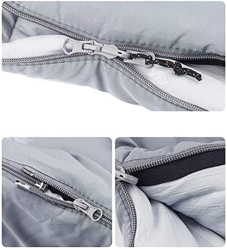 f5d04b002a581770 Naturehike Baumwollschlafsack mit Kapuze, 3-Jahreszeiten-Schlafsack, Leicht, Tragbar und Spleißbar, Gefüllt mit M180/M300 HHochwertiger Baumwolle