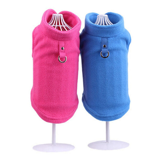 Autumn Winter Pet Clothes Fleece Warm Vest French Bulldog Coat Puppy For Small Dogs Chihuahua Pug Clothing