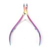 f60988cd2908d612 Cuticle Nipper Clipper 1 Pcs Colorful Scissor Plier Dead Skin Remover Clear Nail Art Tool for Beauty Salon