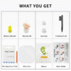 Digital Hearing Aids Invisible For Elder Seniors With A10 Battery In The Ear Sound Amplifier Audífonos First Aid