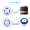 TUYA Smart WiFi Wireless SOS Emergency Home Burglar Alarm Sensor 2.4G Panic Button