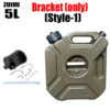 f61b90e3e0d9bdd3 3/5L Accessories Petrol Cans Barrels Gas Spare Container Anti-static Jerry Fuel Tank Mororcycle Can