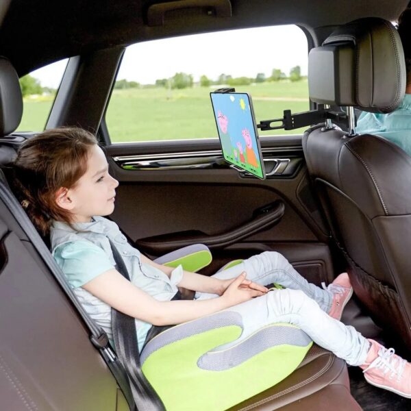 f636e81565ddaf78 Telescopic Pillow Holder Rotating Car Seat Rear Stand Headrest Bracket for Phone Tablet 5 13 Inch