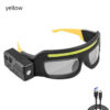 f638e015a7dd734e New XTE multifunctional glasses light with Type-C charging, warning headlamp, compact and portable, touch-sensitive headlamp