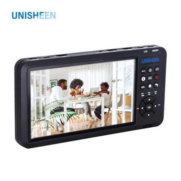 f63afdb4144e5725 7inch Screen Video Capture Box 2 Channel HDMI Recorder Battery Socket Tape CVBS AV RCA SVideo DVI VGA YPbPr 1080p HD 4k