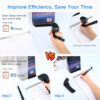 f64466c09c051296 Eyoyo 2D Wearable Ring Barcode Scanner Mini Portable 3-in-1 USB Wired 2.4G Wireless Bluetooth finger scanner iPad iPhone Android