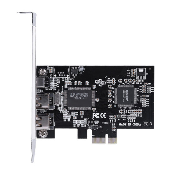 firewire controller card PCI-E PCI Express FireWire 1394a IEEE 1394 Controller Card with Firewire Cable
