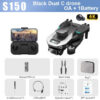 KBDFA S150 Drone HD Dual Camera Professional Aerial Photography Obstacle Avoidance Brushless Helicopter RC Quadcopter Toy Gifts