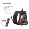 Industrial Endoscope 1080P 4.3 "Single Dual Lens HD1080P Car Inspection Borescope IP68 Waterproof Sewer Camera With LED