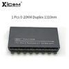 f69303e8e4d4d051 100/1000M Gigabit Ethernet Fiber Switch 8*1.25G Fiber Port 2 RJ45 Port Media Converter 20KM SC Single Mode Optical Transceiver