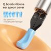 Wireless Cleaner Smart Visual Wax Removal Sticks WiFi Otoscope 3.2MM Camera Borescope with LED Lights 1920P HD Ear Care