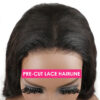 f6a0b1ce74cb0509 Wear And Bob For Women 180% Straight Glueless Ready To Go Human Hair Wigs Pre Cut Lace Air Wig Sale