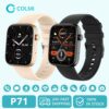 f6a90dcd14991f6d COLMI P71 Calling Smartwatch Men Health Monitoring IP68 Waterproof Notifications Voice Assistant Smart Watch Women