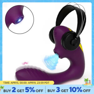 10 Speeds Vagina Sucking Vibrator Vibrating Sucker Oral Suction Clitoris Stimulator Erotic Sex Toy for Women Sexual Wellness