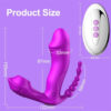 f719b00e22a8cb3f Wireless Remote Control Sucking Vibrator Heating Dildo Love Egg Anal Sex Toys for Women Vagina Clit Sucker Clitoris Stimulator