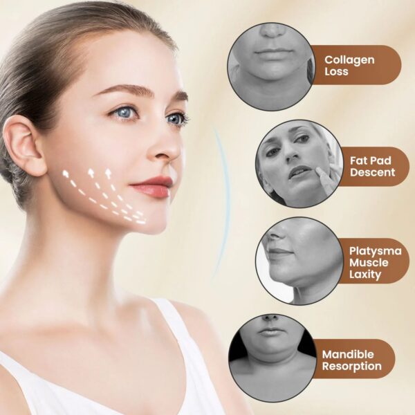 f71cfab7f595ebc2 Electric V Face Lifting Beauty Device 6 Modes 8 Levels EMS Micro-current Firming Facial Massager Double Chin Removal Skin Care
