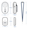 f720cef53ea7bdf1 Caregiver Pager Wireless Nurse Buttons Elderly Monitoring SOS Alert System Portable Alarm Call Bell for Nursing Home