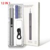Precision Electric Screwdriver Set 12/39/50-In-1 Portable LED Kit USB Cordless Professional Mobile Phone IPad Repair Home Tools