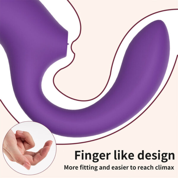 f746d397d4075911 Clitoral Sucking Vibrator Finger Wiggg G Spot Dildo Vacuum Clitoris Stimulator Adult Supplies Sex Toy For Women Joinjjtoy
