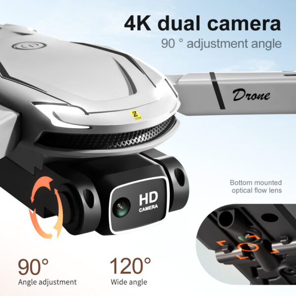 New V88 Mini Drone 8k HD Camera 4K Obstacle Avoidance Aerial Photography Optical flow Foldable Quadcopter 9KM With Parking Apron