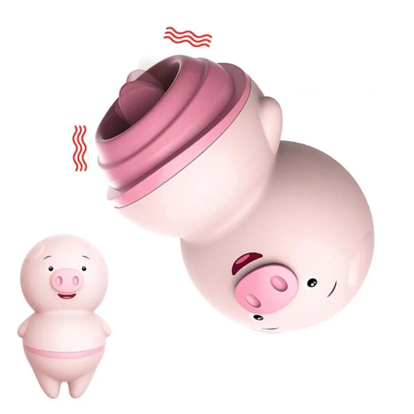 f77a390d315dc4ee Pig Vibrating Egg Cunnilingus Female Masturbator Clit Vagina Massage Tongue Licking Vibrator Sex Toys for Women Adult SM Product