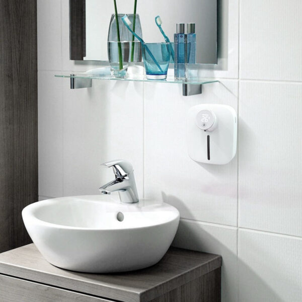 New Soap Dispenser Automatic Wall-mounted Rechargeable Temperature Display Liquid Foam Dispensers Hand Sanitizer hine