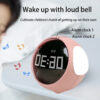 f78e506ef344b5ed Night Cute Expression Child Alarm Clock Voice Controlled Light Multifunctional For Home Thermometer