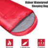 f795823e132644dd Holdfiturn Sleeping Bags for Adults, Backpacking Lightweight Waterproof Single Sleeping Bag, Rectangular Envelope Sleeping Bag, 3 Seasons of Camping Hiking and Outdoors for Adults & Kids Red