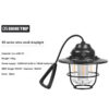f79ea1b8a496af2b DUSSERSAT outdoor retro small chandelier, camping lamp, atmosphere lamp, USB rechargeable tent lamp, LED camping chandelier