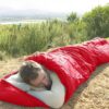 f7c9df1cc8115766 Holdfiturn Sleeping Bags for Adults, Backpacking Lightweight Waterproof Single Sleeping Bag, Rectangular Envelope Sleeping Bag, 3 Seasons of Camping Hiking and Outdoors for Adults & Kids Red