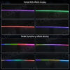 140cm 55.12" Car Sunroof Ambient Lights LED Skylight Symphony RGB Interior Acrylic Strips Decoration Atmosphere Lamp App Control