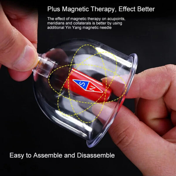 f853aac1bf6886db Cupping Therapy Set Vacuum Cupping Set Suction Cups Massage Chinese Medicine Anti Cellulite Physiotherapy Jars For Body Massager