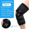 New Model Orthopedic Support Stabilizer After Surgery Adjustable Hinged Knee Brace Knee Joint Fixation Stretcher