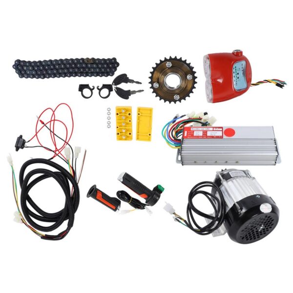 f87670fa1933cb82 Brushless Motor Kit 48V 800W DC Brushless Motor Kit Electric Bike Tricycle Scooter DIY Motor Conversion Kit Motor Conversion Kit