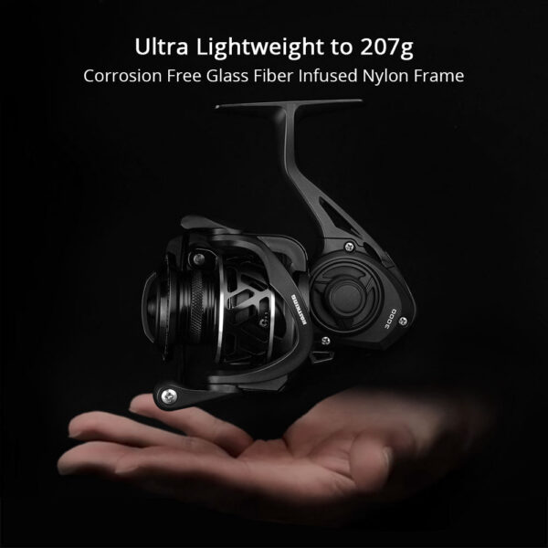 f884b98a3b32e9ea KastKing Zephyr Light Weight Spinning Reel 7+1Ball Bearings 10 kg Carbon Fiber Drag for Bass Saltwater Fishing Coil