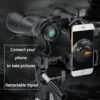 f88a34d304d5331b 50000M German Military 20X50 Zoom HD BAK4-Prism Powerful Binoculars Long Range Professional Telescope For Outdoor Camping Travel
