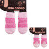 4Pcs/set Autumn Winter Pet Dog Socks Anti-Slip Knitted Small Dogs Shoes Thick Warm Paw Protector Cute Puppy Cat Indoor Wear Boot