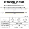 f8b3937135529a1c IDOGEAR Tactical Belt 2 Inch MOLLE Belt Quick Release Metal Buckle Gear 3429