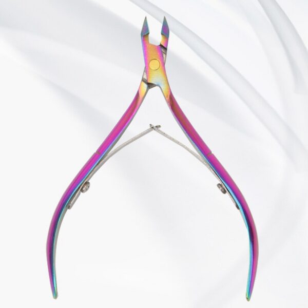 f8c1963aea389f75 Cuticle Nipper Clipper 1 Pcs Colorful Scissor Plier Dead Skin Remover Clear Nail Art Tool for Beauty Salon
