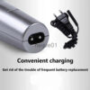 Electric Shavers 3in1 rechargeable beard trimer men micro shaver eyebrow hair trimmer for nose and ear cleaner grooming set x0918