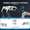 f8ceb90f34ebebbf Intelligent AI RC Robot Dog Voice Dialogue APP Remote Control Programming Singing Dancing Machine Dog Kids Toys