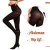 f8e68d434b082ef0 WAKUNA 2 Pairs Pantyhose Opaque Tights 40D Resistant Control Top