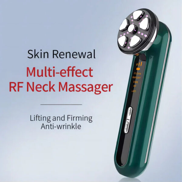 f8e8e1ffc4f19239 Microcurrent Facial Device Face Lifting Machine Neck Skin Tighten Massager LED Light Therapy Vibration Rejuvenation Beauty Tool