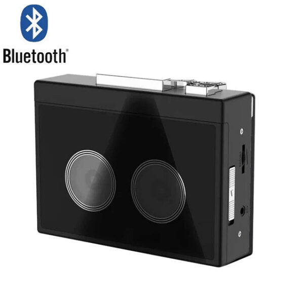 f8ea3db52b1f2414 HIFI Sound Retro Nostalgia Bluetooth5.0 tape player Transparent PlayerDual Track Can Automatically Flip Tape