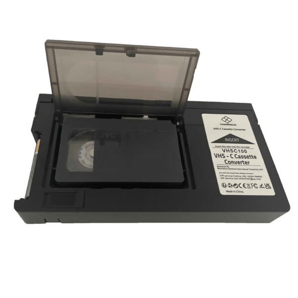 SVHS Camcorders JVC RCA Motorized VHS Not For MiniDV/Hi8 VHS-C Cassette Adapter
