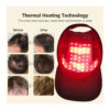 Red Fast Growth Cap Red&Infrared Light Therapy Device For Hair Loss Treatment With USB Charging Anti-hair